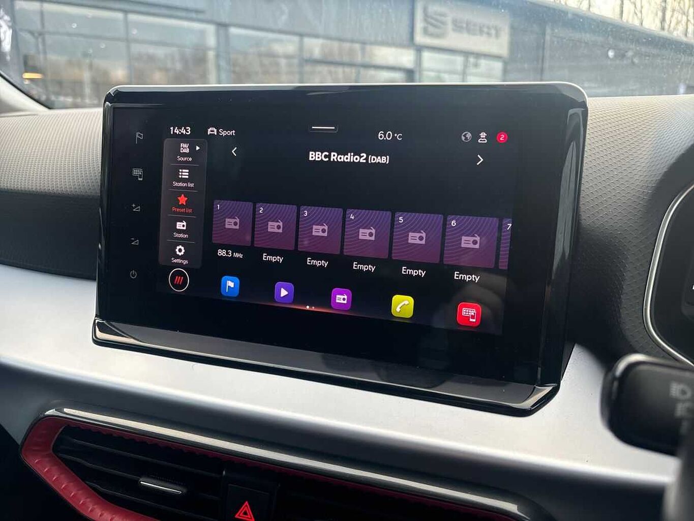 SEAT Arona 1.0 TSI Fr Sport Suv 5Dr Petrol Manual Euro 6 (S/S) (110 Ps)