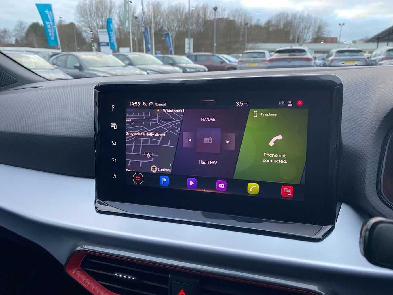 SEAT Ibiza 1.0 TSI Fr Hatchback 5Dr Petrol DSG Euro 6 (S/S) (110 Ps)